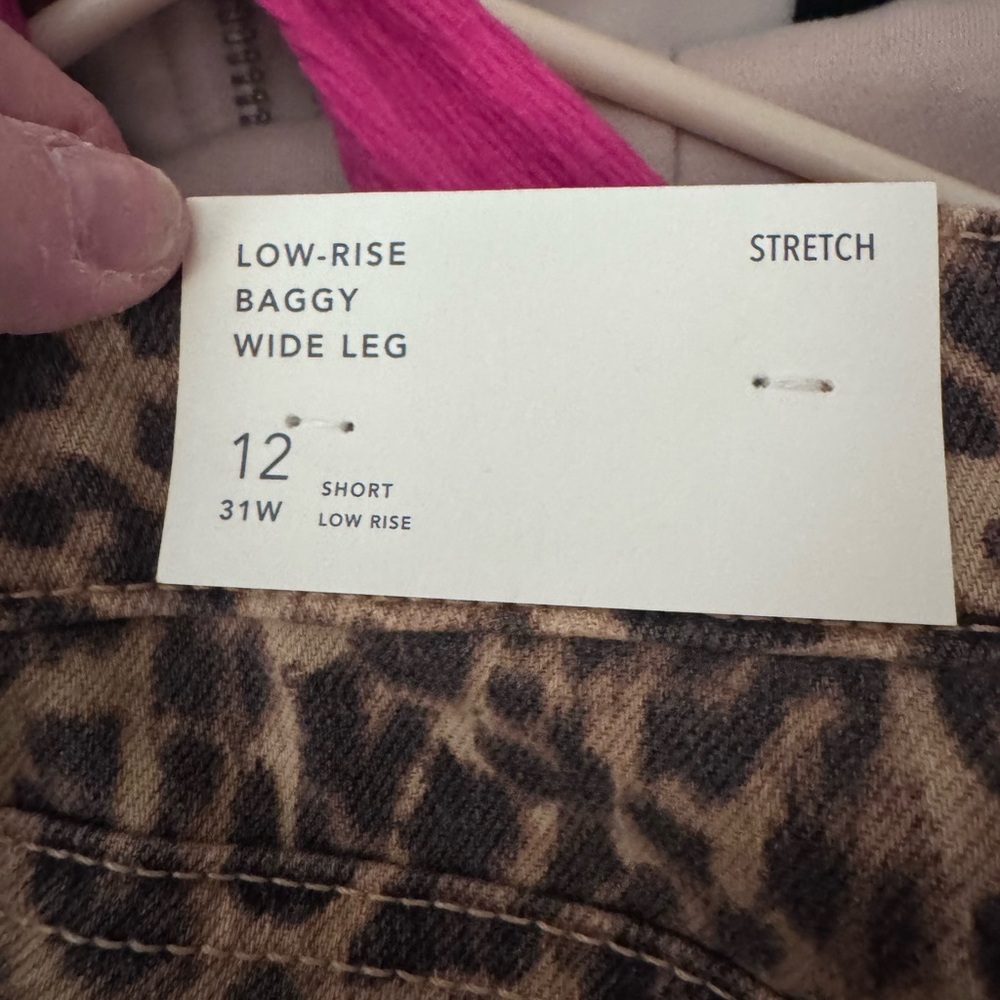 American Eagle Outfitters Leopard Print Jeans - Picture 6 of 8